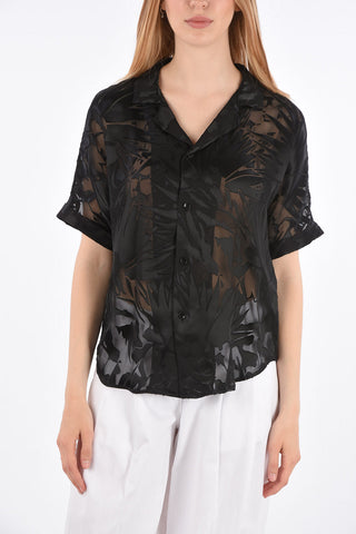 Short Sleeve Sheer Shirt