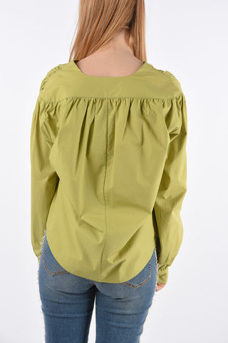 Blusa STRAW Asimmetrica 