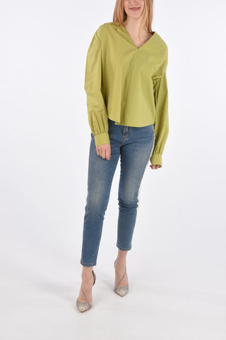 Blusa STRAW Asimmetrica 