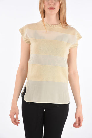 Silk Cashmere and virgin Wool Sweater