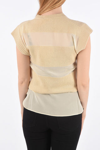 Silk Cashmere and virgin Wool Sweater