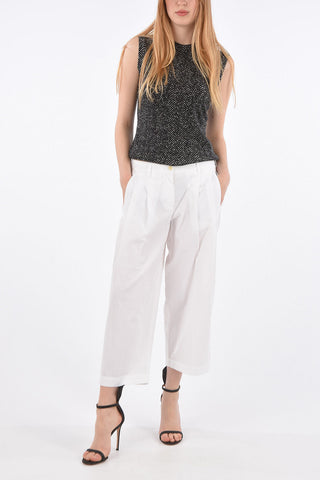 double pleats Wide Leg Pant