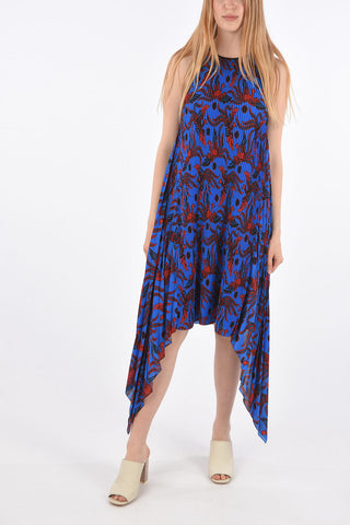 Sleeveless Accordion Dress