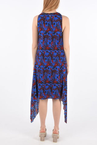 Sleeveless Accordion Dress