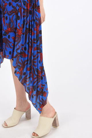 Sleeveless Accordion Dress