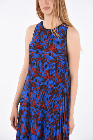 Sleeveless Accordion Dress