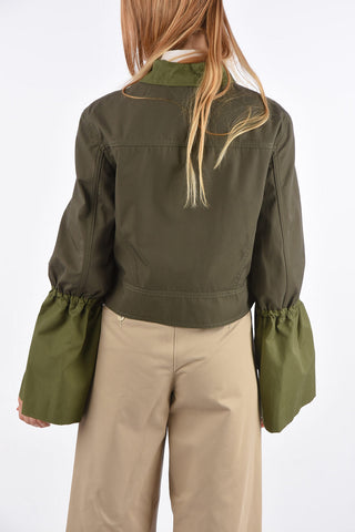 Cotton Cropped Jacket 