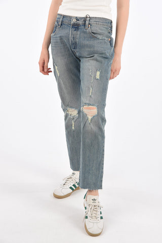 CHIARA FERRAGNI Jeans 501 Distressed