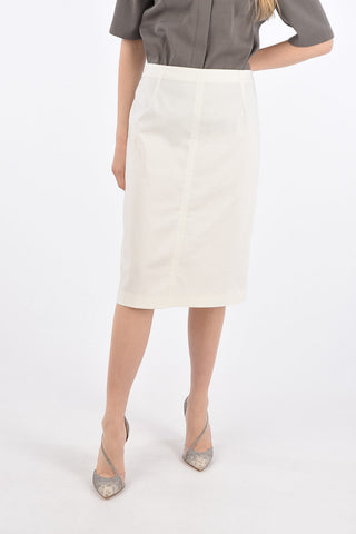 Cotton Pencil Skirt