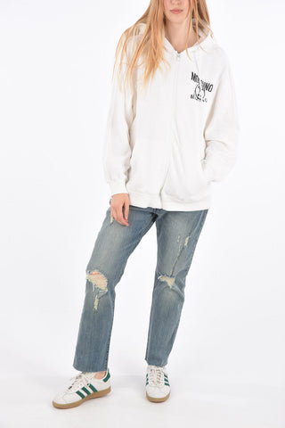 Printed Oversized Sweatshirt