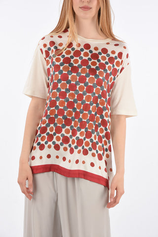 T-Shirt Oversize in Seta 