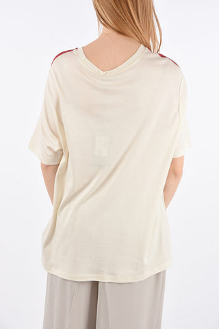T-Shirt Oversize in Seta 