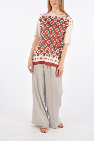 T-Shirt Oversize in Seta 