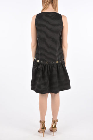 Vestito A-Line con Collo a V