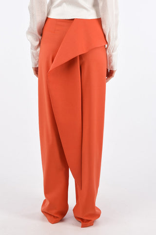 Straight Fit Pants with Waistband