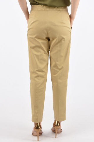 Stretch Cotton Two Pocket Pants
