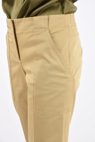 Stretch Cotton Two Pocket Pants