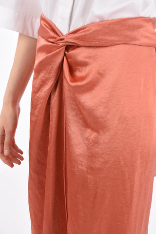 Back Split SARONG Skirt