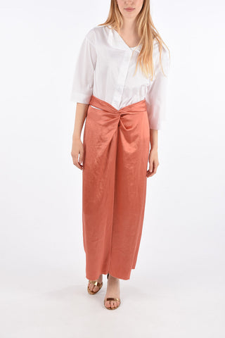 Back Split SARONG Skirt