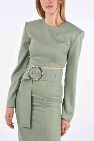 Vestito Cut out Con Cintura