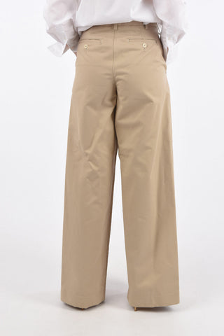 Double Pleat Wide Leg Pants
