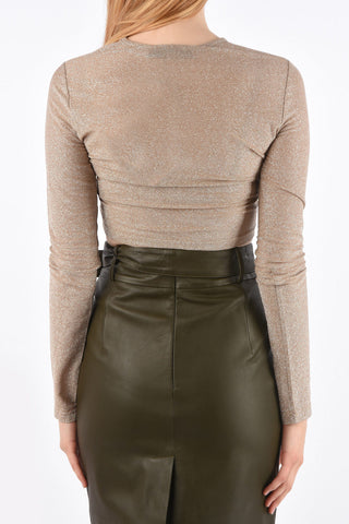 Lurex Cropped COCO Top