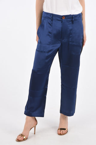 Silk Bicolored Pant