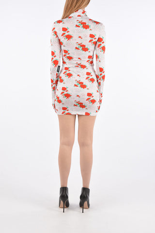 Floral-printed Sheath Dress