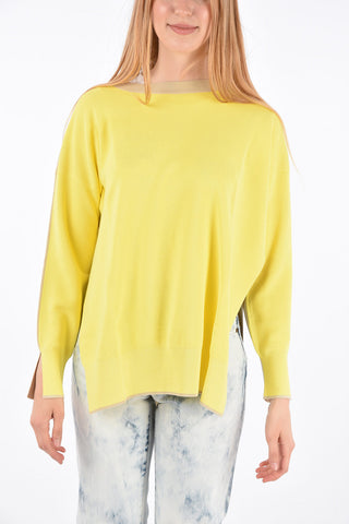 Sweater with Double Split