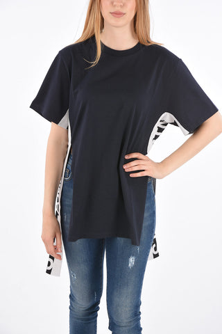 Unstructured Logo Side Band T-shirt 