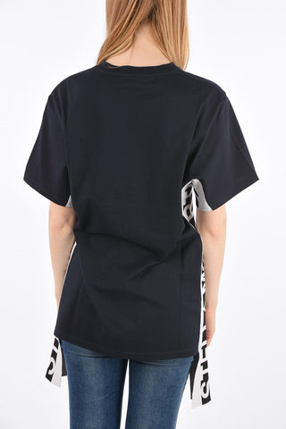 Unstructured Logo Side Band T-shirt 