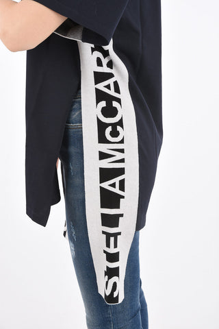 Unstructured Logo Side Band T-shirt 