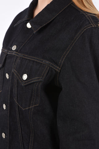 Giubbotto in Denim a Due Tasche 