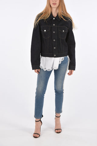Giubbotto in Denim a Due Tasche 