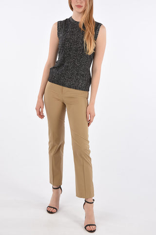 Herringbone Sleeveless Sweater