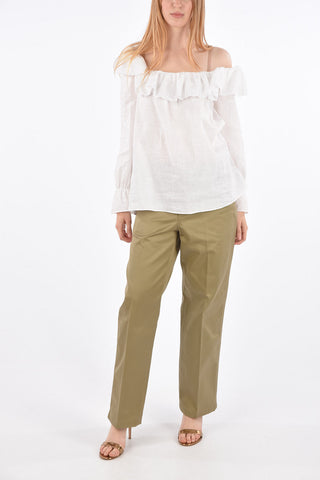 Long Sleeve Frill Top