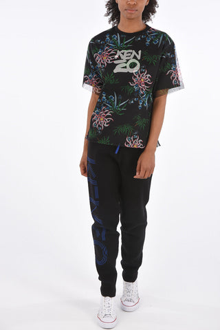 Floral Printed Double Layer T-Shirt