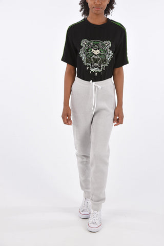Ribbed Track Pants