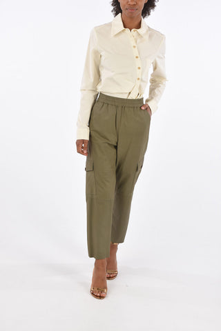 Leather Cargo Pants