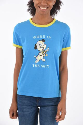 MAGDA ARCHER T-Shirt Girocollo Stampata 