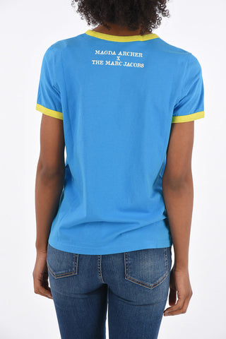 MAGDA ARCHER T-Shirt Girocollo Stampata 