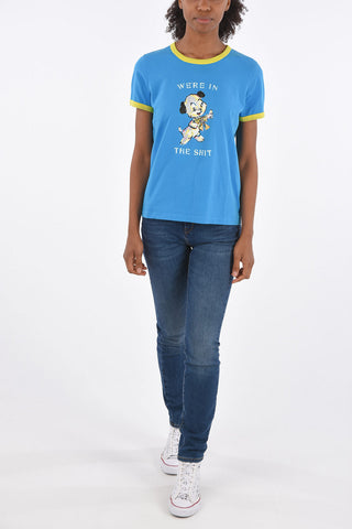 MAGDA ARCHER T-Shirt Girocollo Stampata 