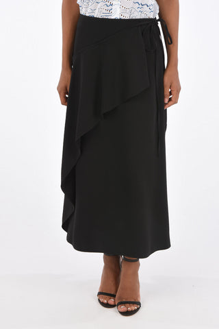 Midi Draped Skirt