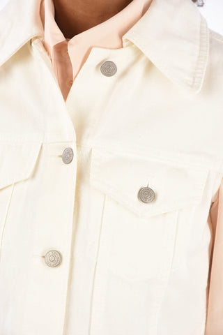 MM6 Sleeveless Denim Jacket