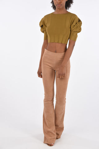Top Crop Girocollo