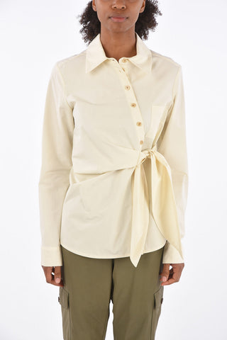 Camicia in Cotone con Fiocco