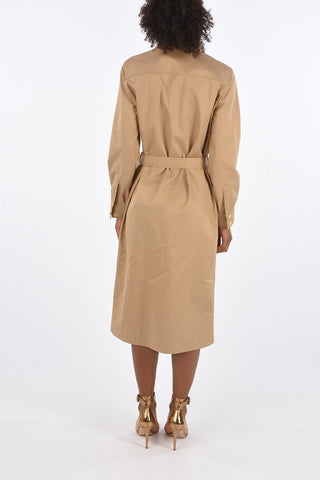 Vestito a Maniche Lunghe con Cintura