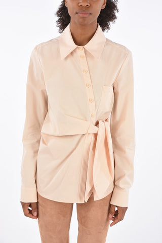 Camicia in Cotone con Fiocco