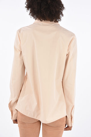 Camicia in Cotone con Fiocco