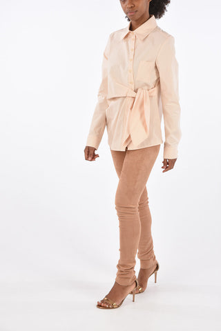 Camicia in Cotone con Fiocco